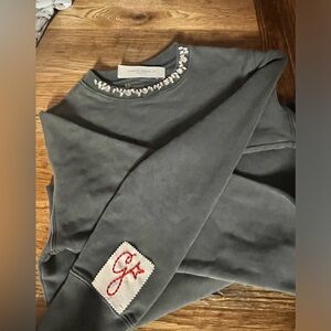 GOLDEN GOOSE distressed sweatshirt